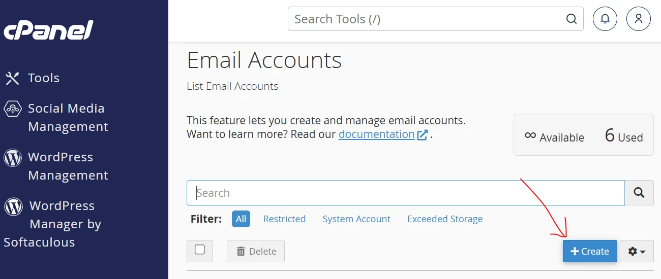 How to Create Email Account for an Addon Domain in cPanel | Truehost