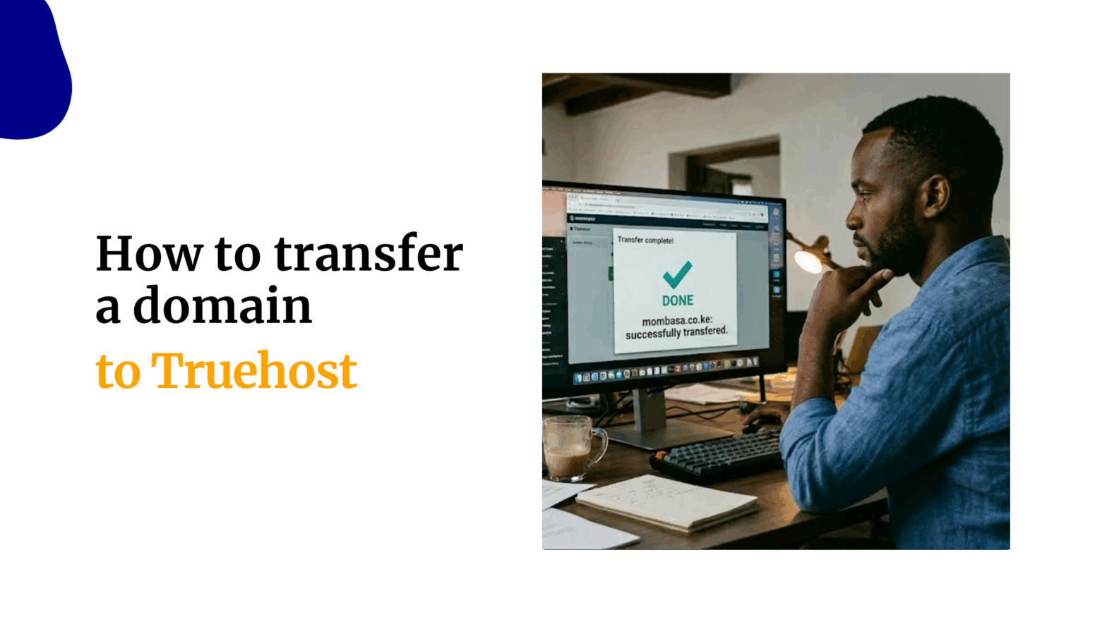 How to transfer a domain to Truehost