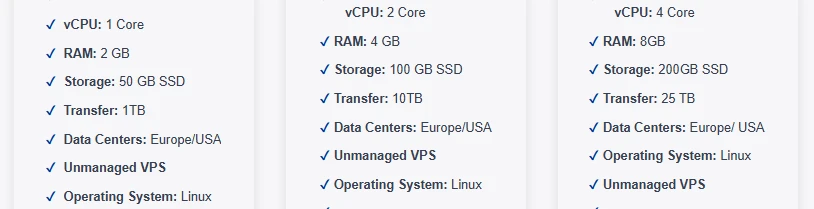 tips for choosing vps hosting plan