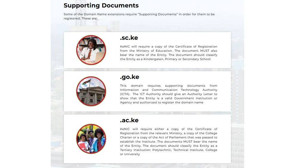 ke domain requirements