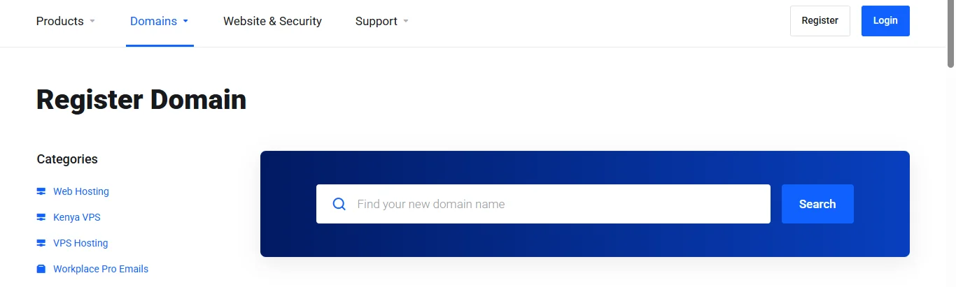 Domain name myths - domain search