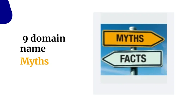 9 Domain Name Myths (Setting the Record Straight)