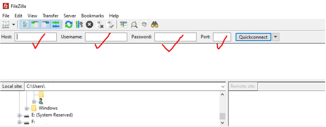 FTP interface
