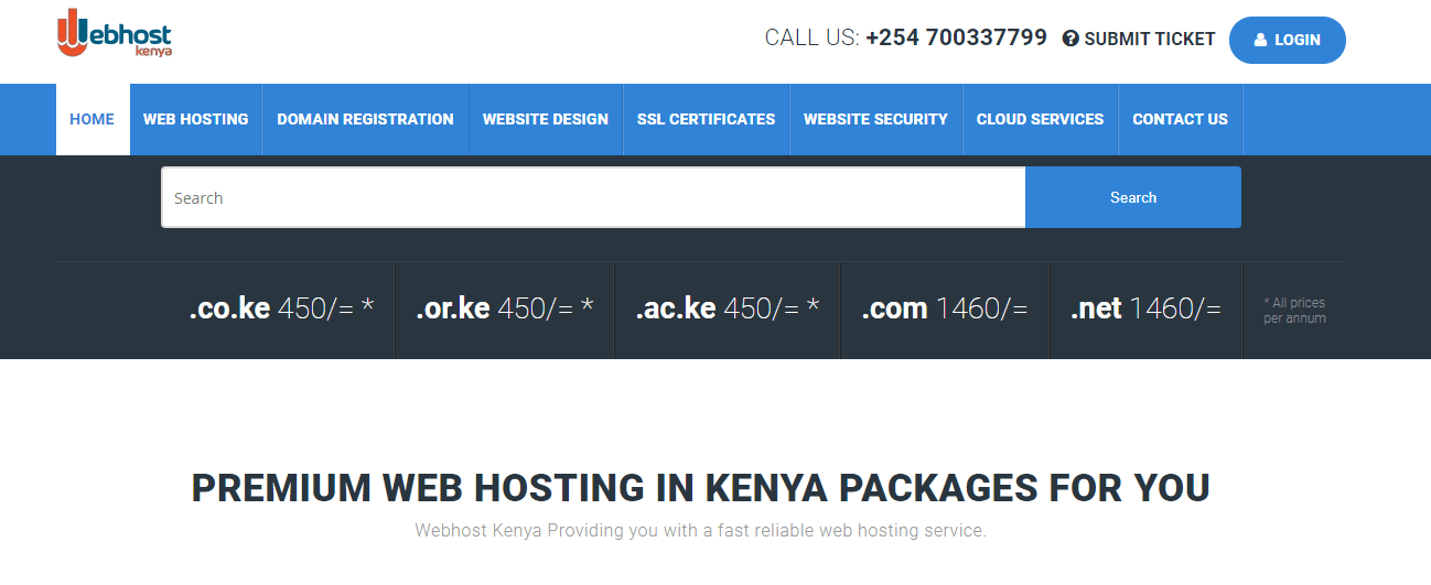 kenya domain hosting
