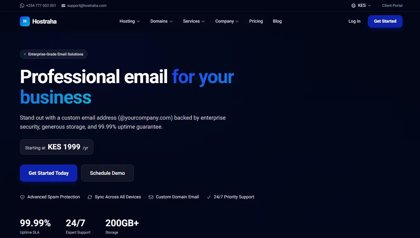 Cheapest Email Hosting Providers - Hostraha