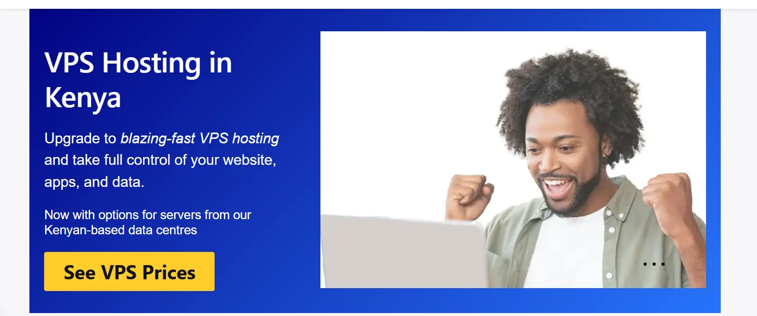 a screenshot of VPS hosting