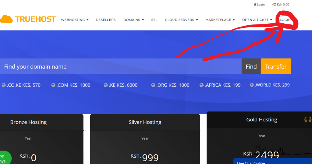 How to Upgrade From Bronze to Silver Hosting 1 Screenshot 2019 03 27 Domain Name Registration Free webhosting in Kenya Domain Name Registration in Kenya Webhosting in ...