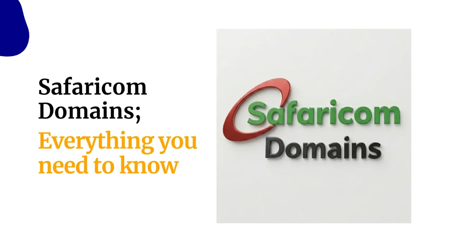 Safaricom Domains Everything you need to know