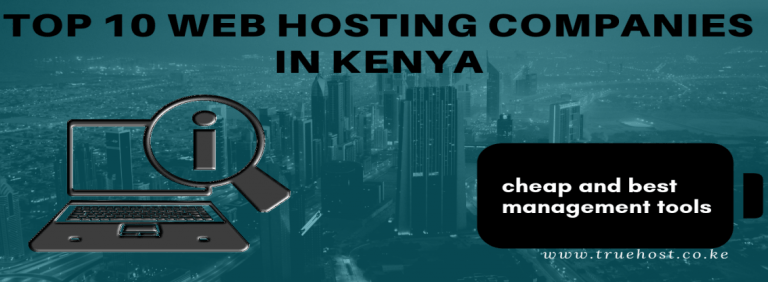 top web hosting companies in Kenya