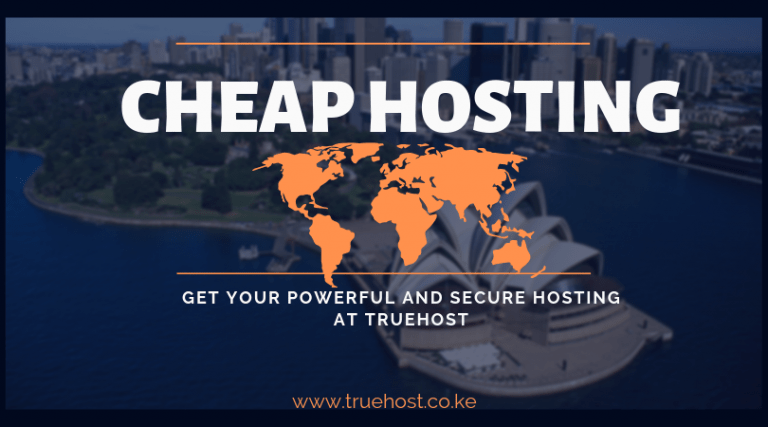 Cheap hosting in Kenya
