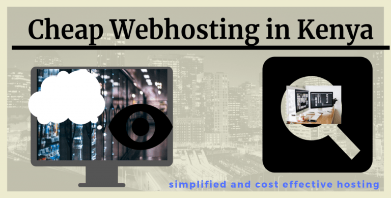 Cheap webhosting in Kenya
