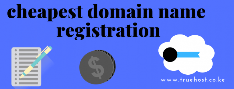 cheapest domain name registration in kenya