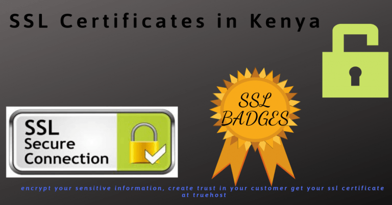 SSL Certificates in Kenya
