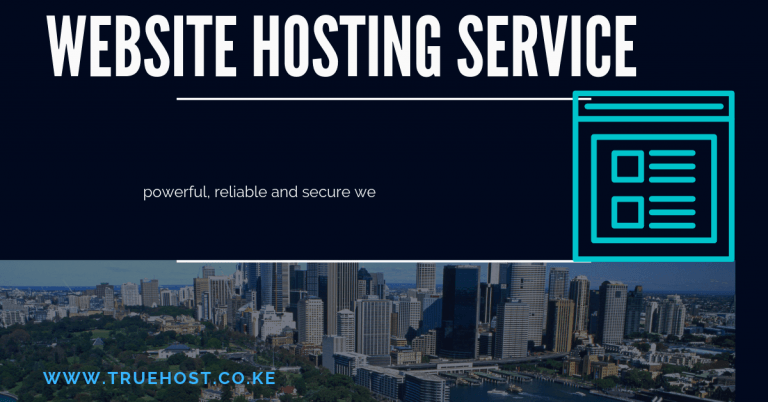 Website hosting service