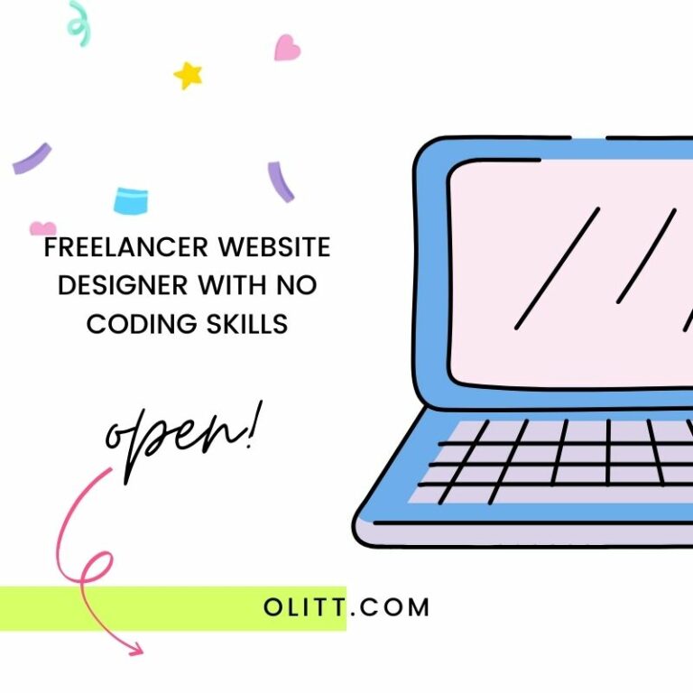 Freelancer Website Designer with no Coding