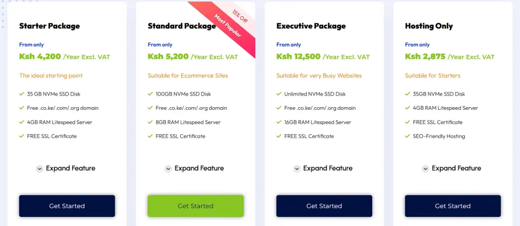 webhosting prices