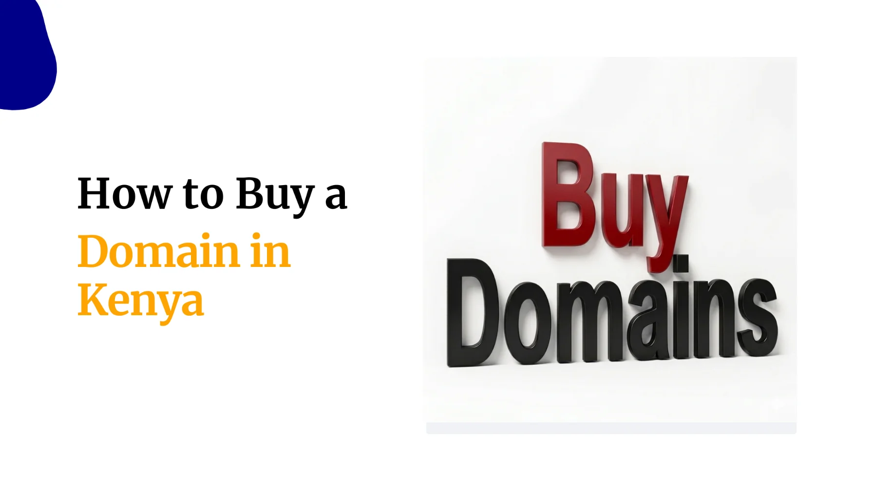 How to Buy a Domain in Kenya