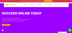 Truehost homepage