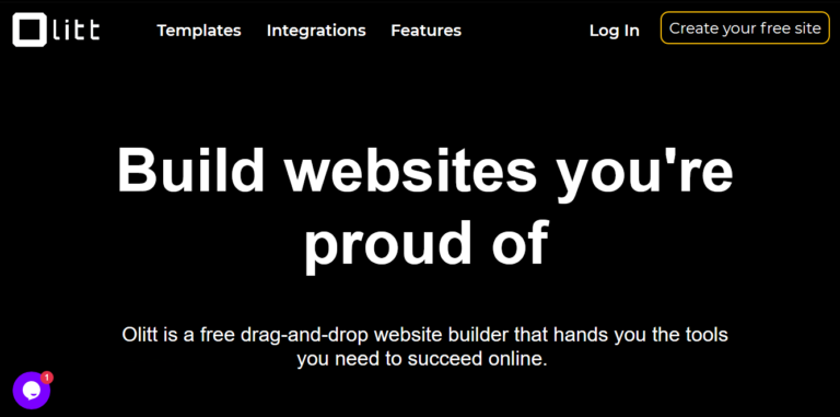 OLITT site builder