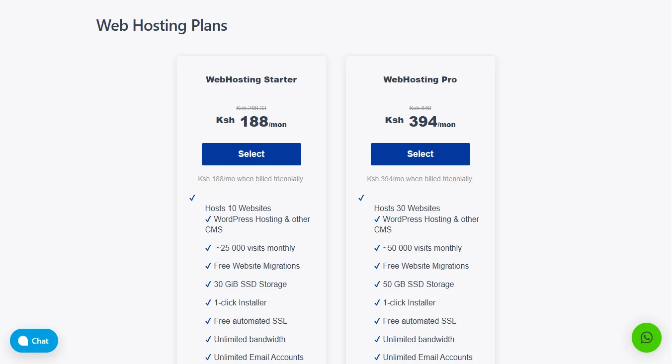 Choosing hosting company in Kenya - SSD 