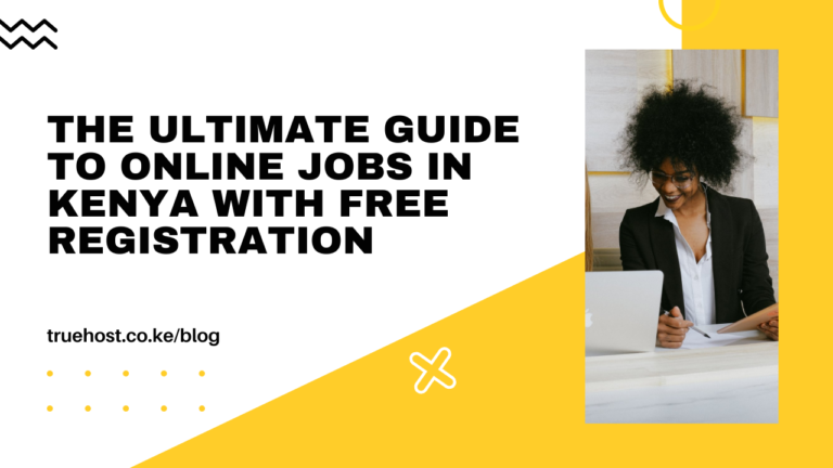 online jobs in Kenya with free registration