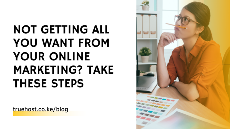 All You Want From Your Online Marketing
