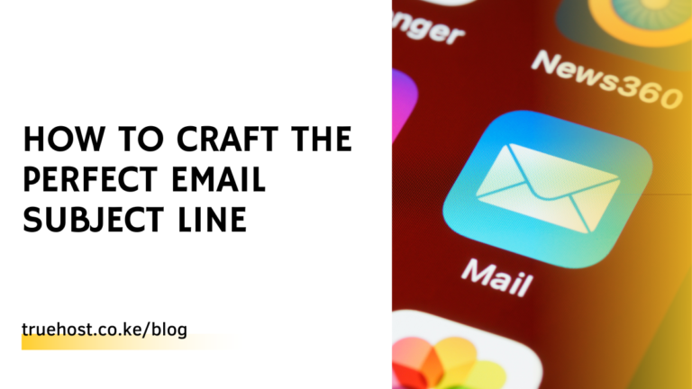 How To Craft The Perfect Email Subject Line
