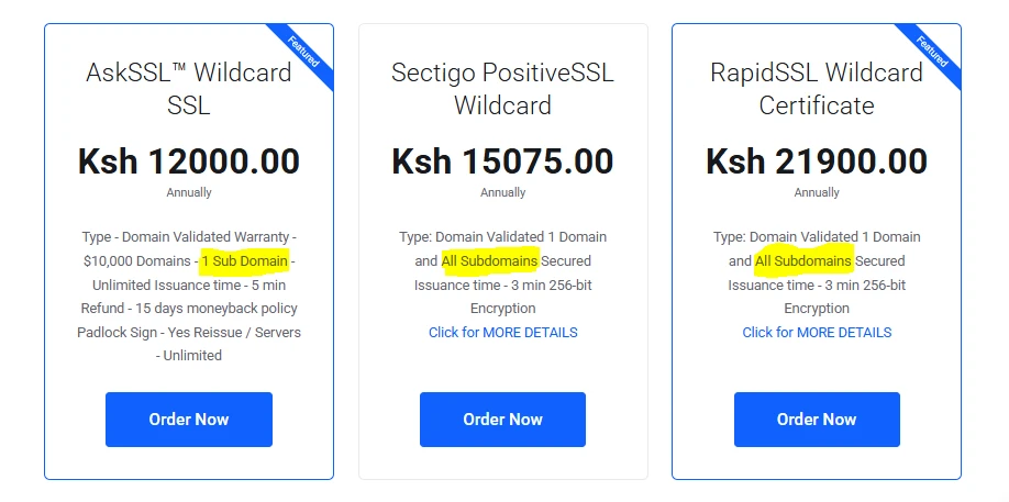 multi-domain vs wildcard ssl