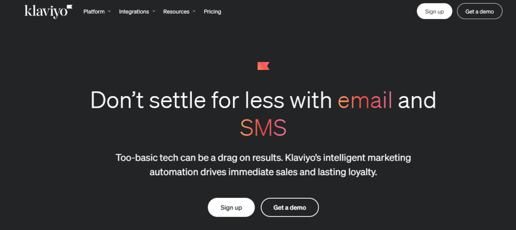 7 Best Email Marketing Platforms for Online Stores 1 When it comes to email marketing platforms built specifically for online stores, Klaviyo takes the crown.