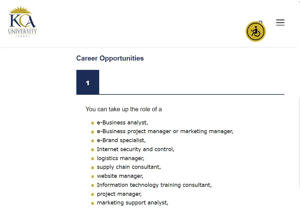 Business Information Technology best courses in Kenya