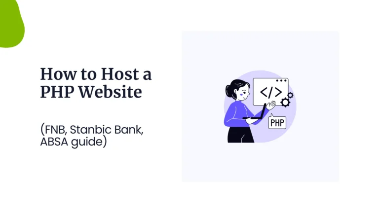 How to host a php website