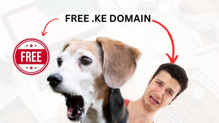 Free .KE Domain? Really? How You Are Being Played
