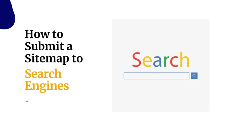 How to submit a sitemap to search engines