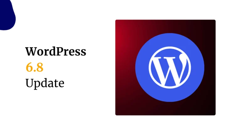 WordPress 6.8 Update