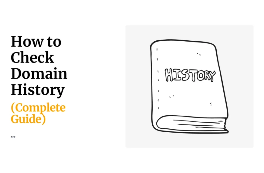 How to Check Domain History