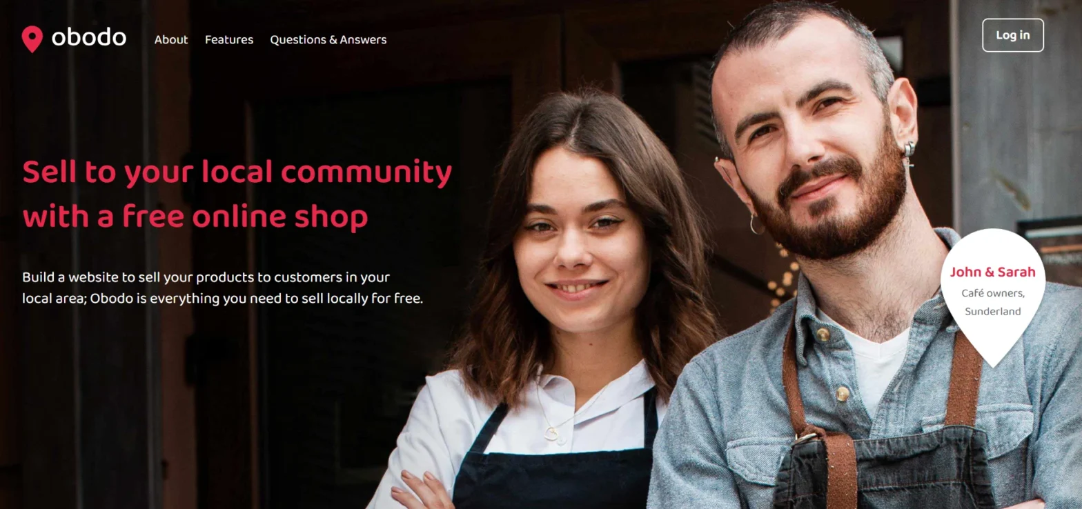 Obodo.shop businesses using .shop domain