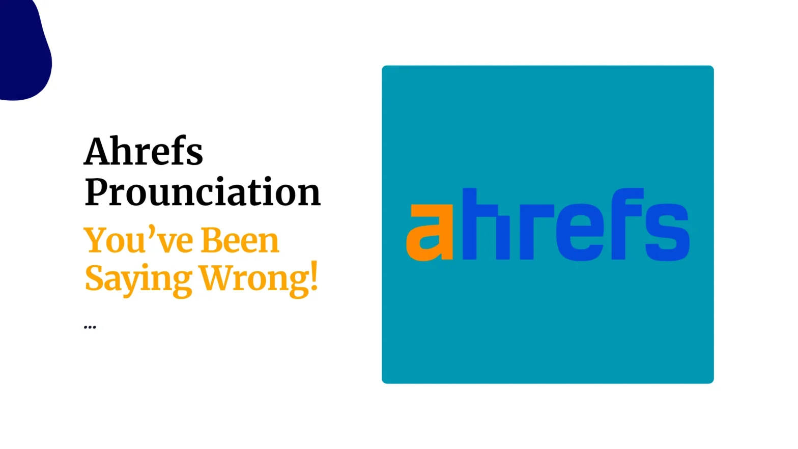 Ahrefs pronunciation. How to pronounce Ahrefs