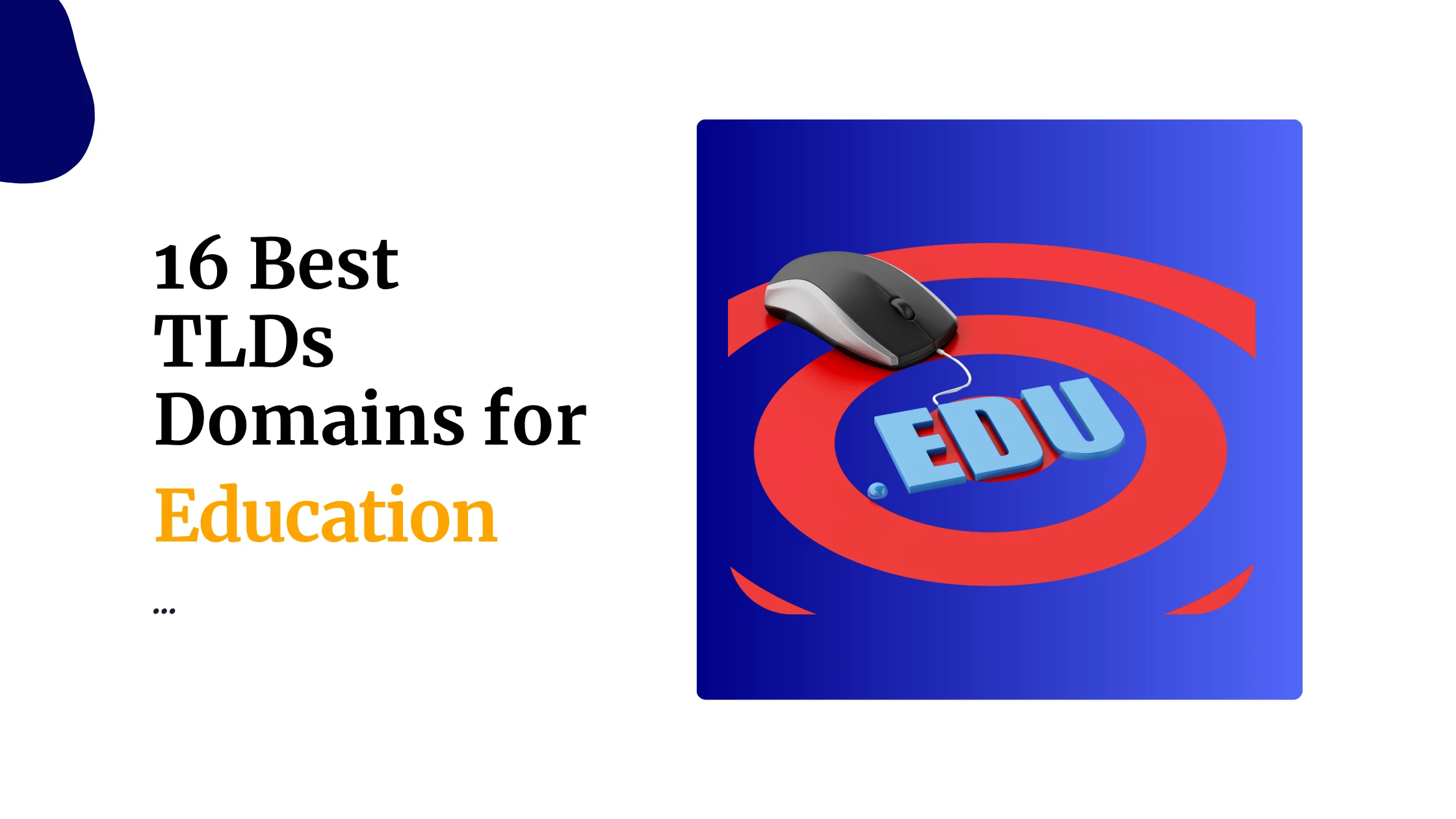 Best tlds for education