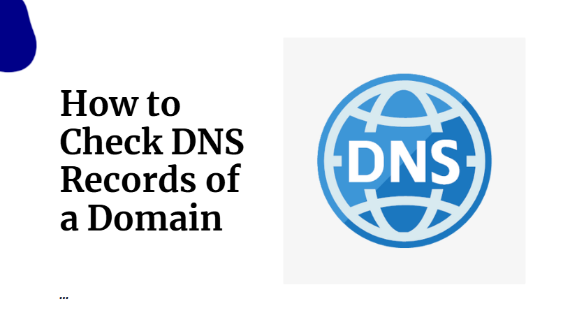 How to Check DNS Records of…