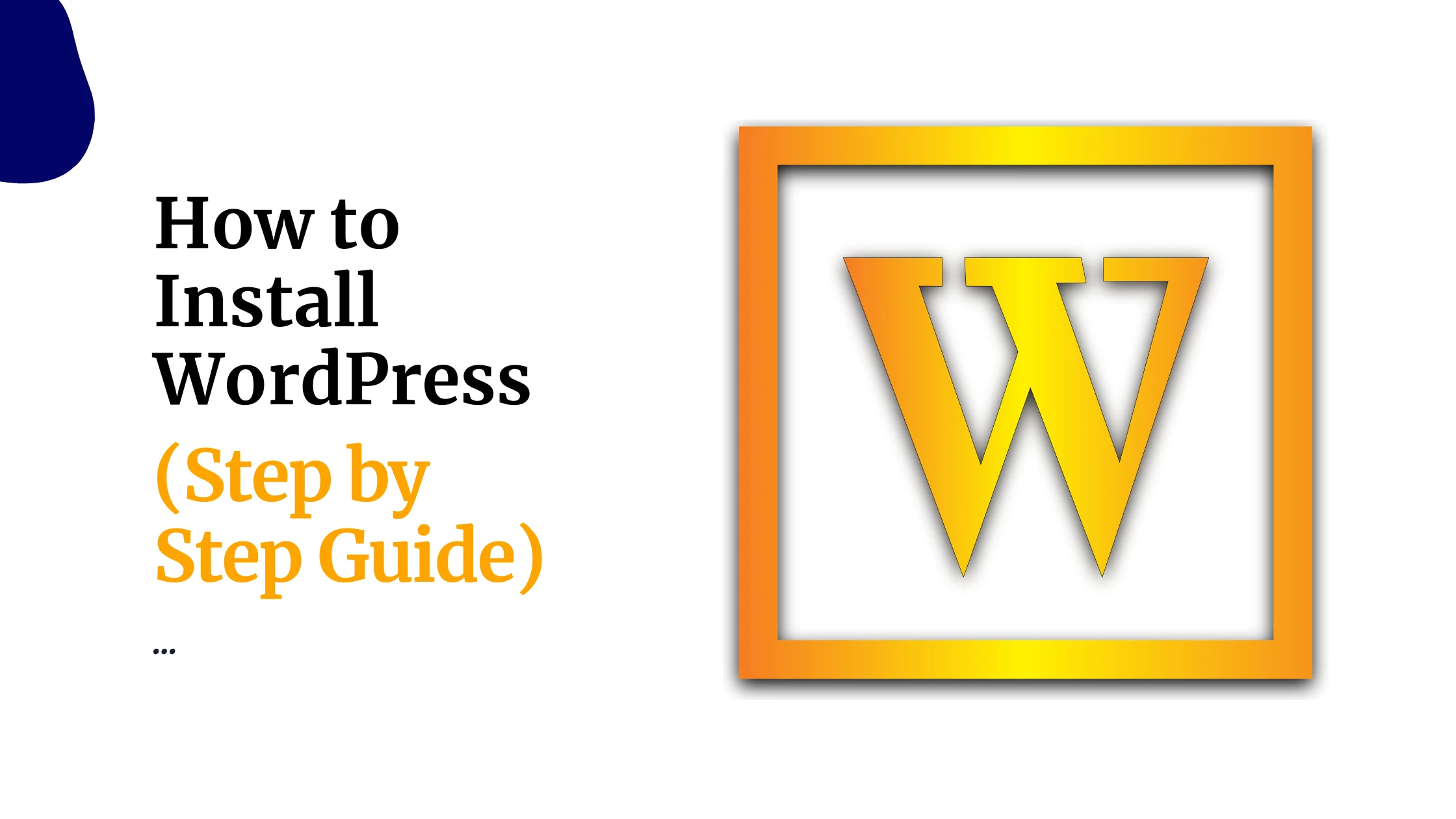 How to install wordpress