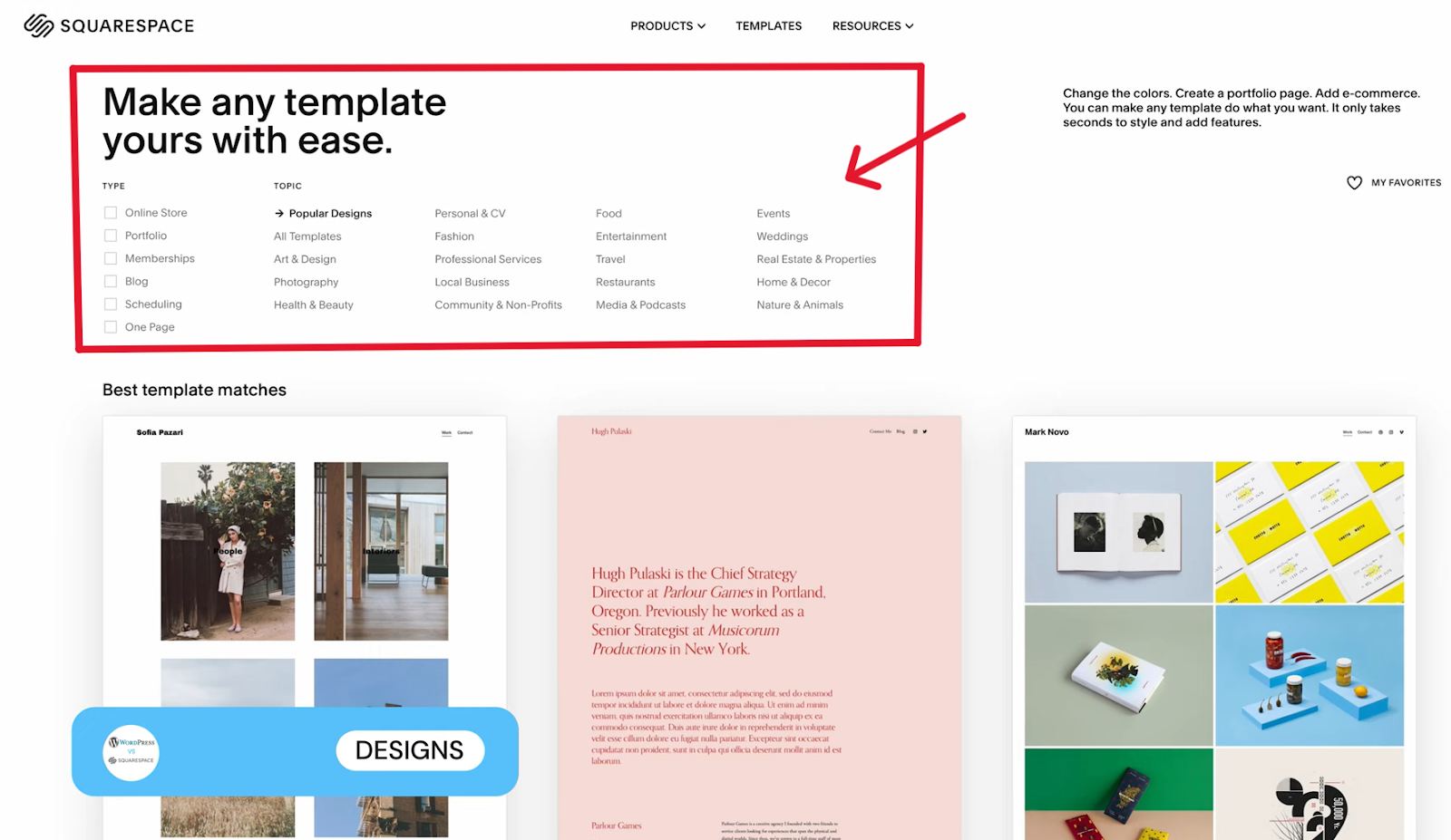 7+ Best WordPress Alternatives 4 Squarespace wordpress alternative best for creatives and portfolios