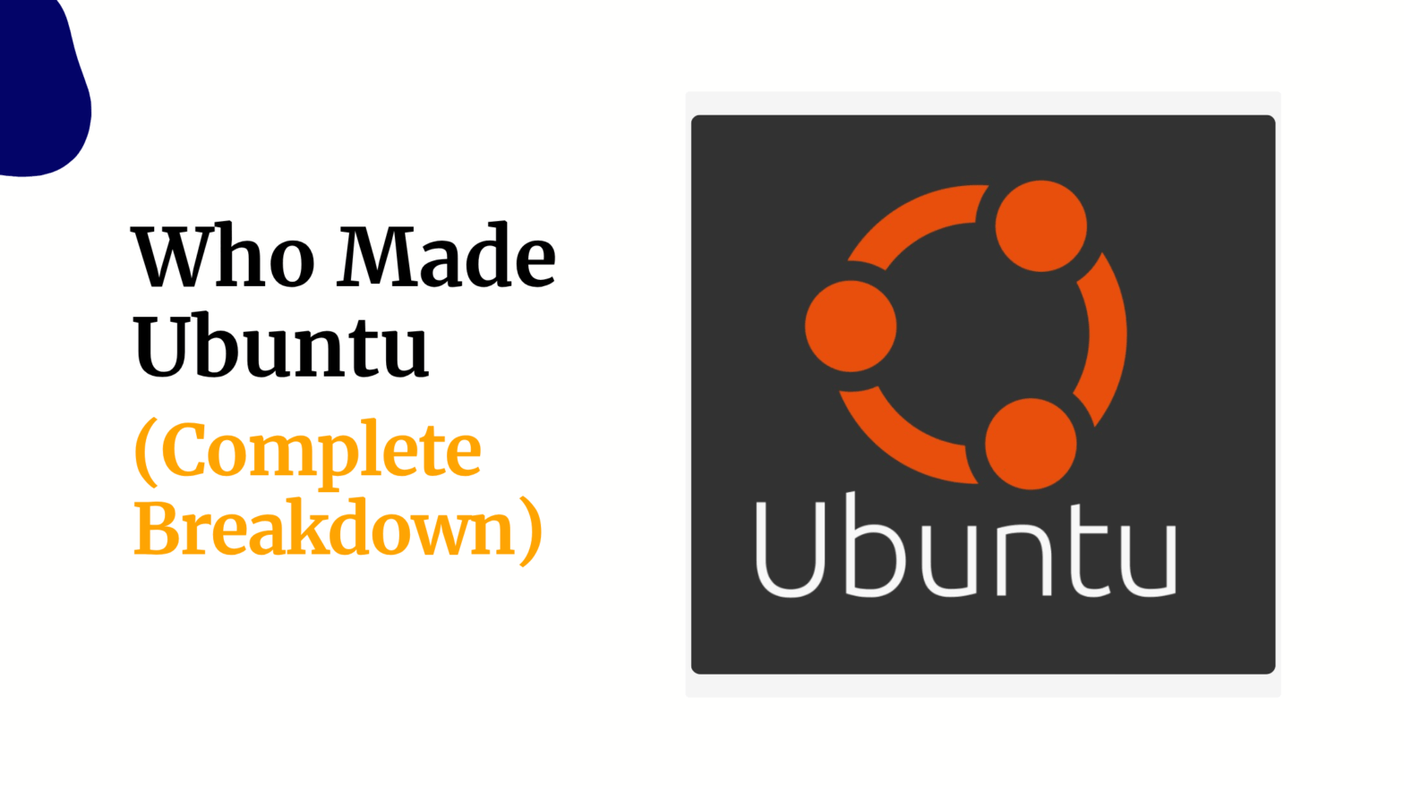 Who made Ubuntu