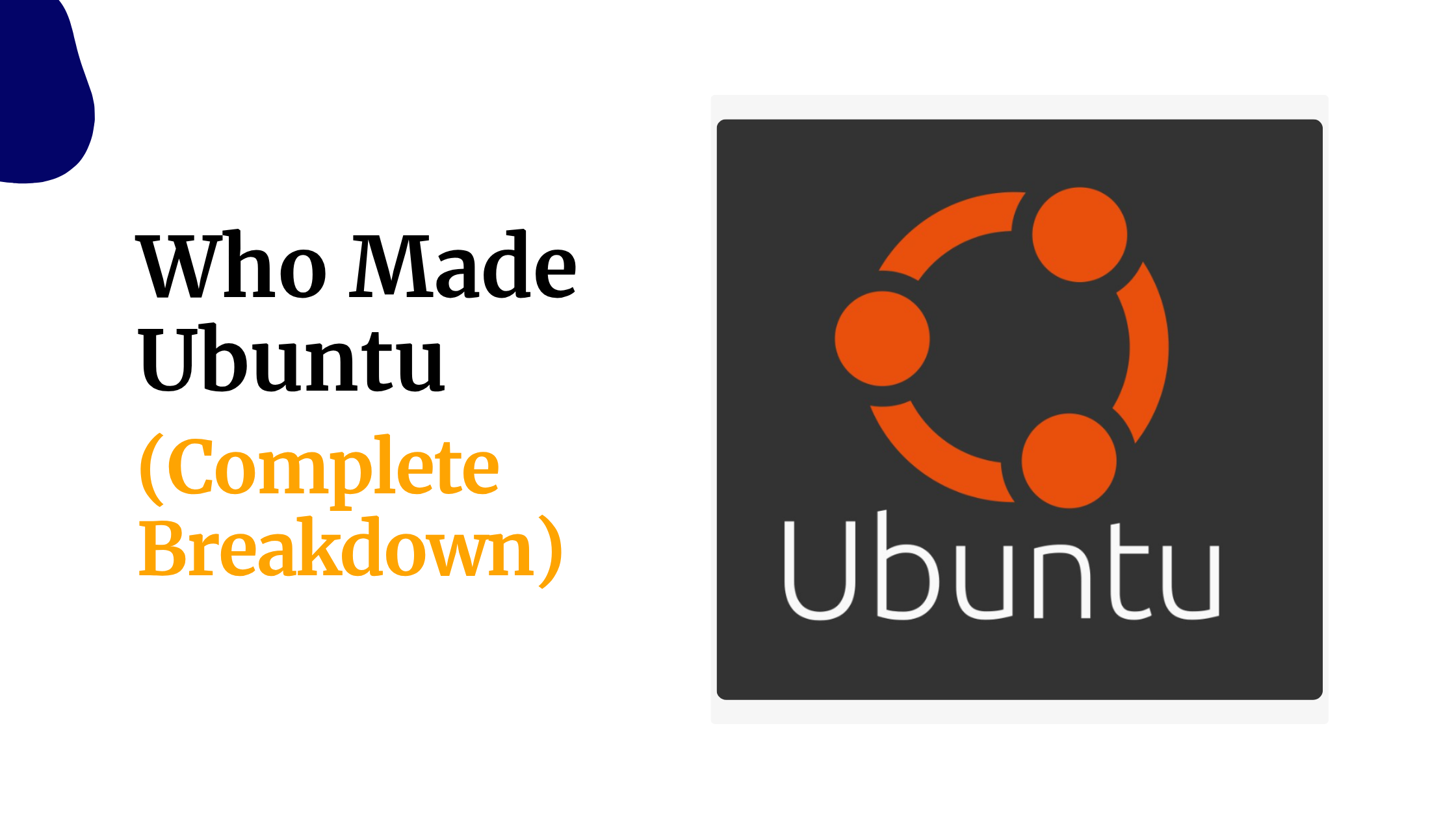 Who made Ubuntu