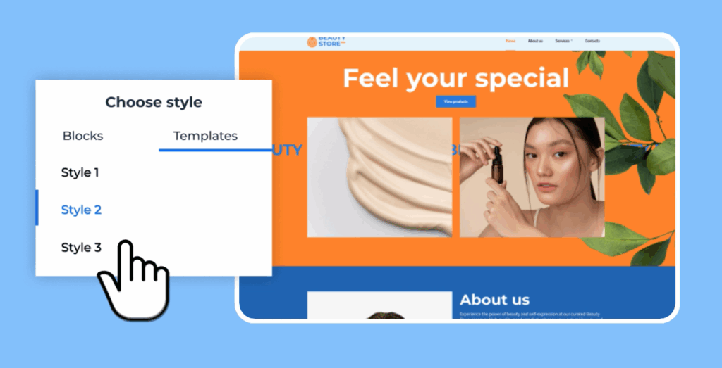 Top WordPress AI Website Builders of 2025 13 WonderSuite Bluehost AI Builder inside look