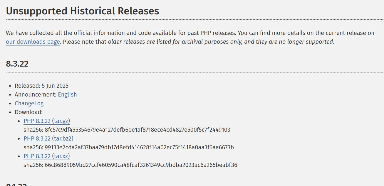 How to Check PHP Version On Your Server Or Website 2 what is the latest PHP version