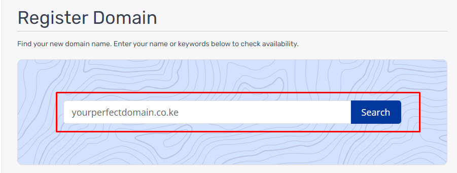 Domain Registration 3 How to register a domain in Kenya