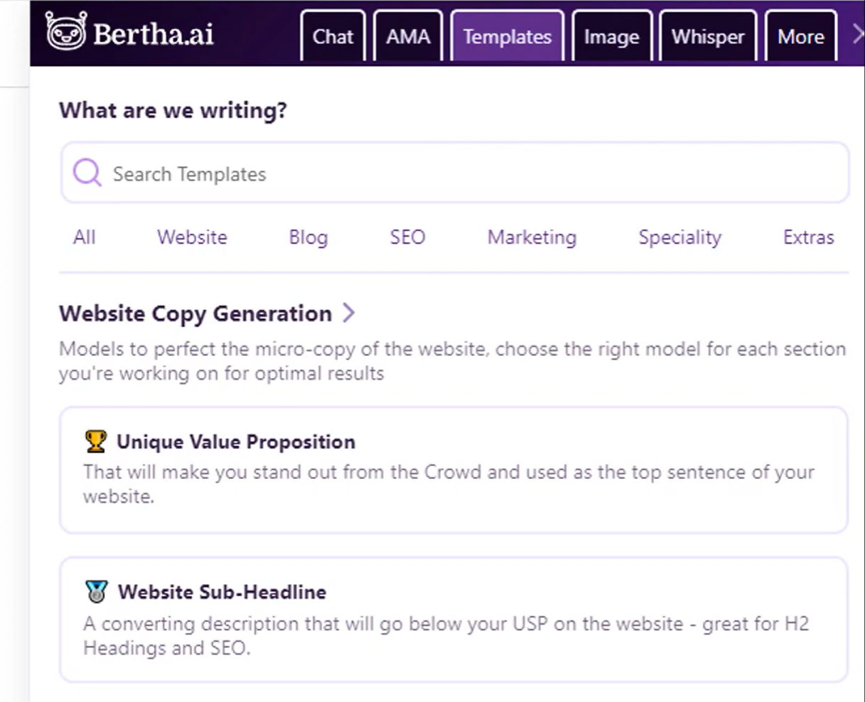 Bertha AI Plugins for Word\press