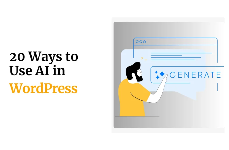 How to use AI in WordPress (20+ Ways)