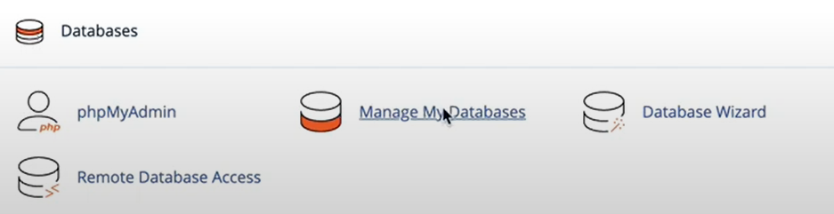MySQL Databases in cPanel