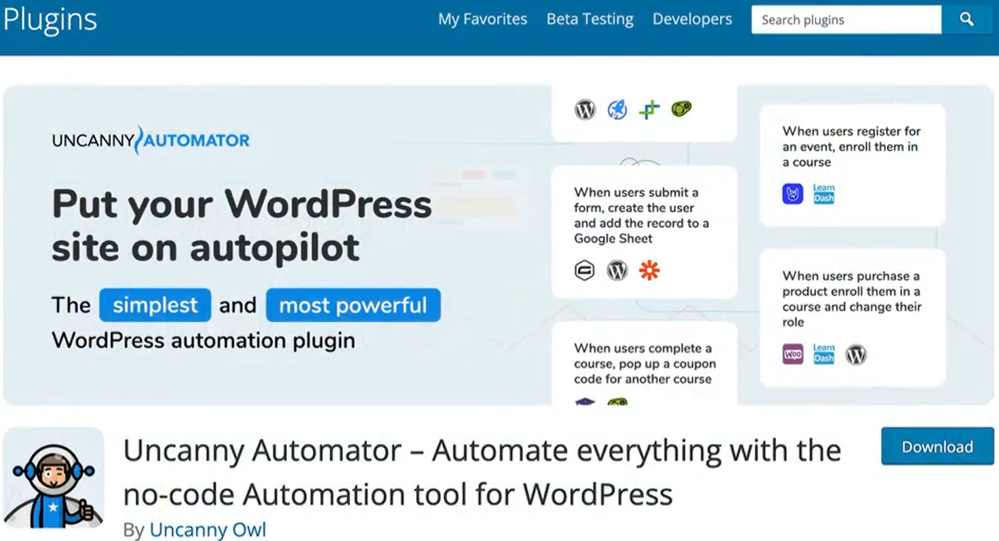 Uncanny Automator